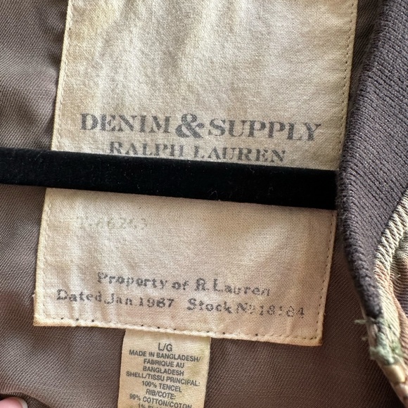 Denim Supply by Ralph Lauren Camp Jacket Size L - Picture 3 of 3